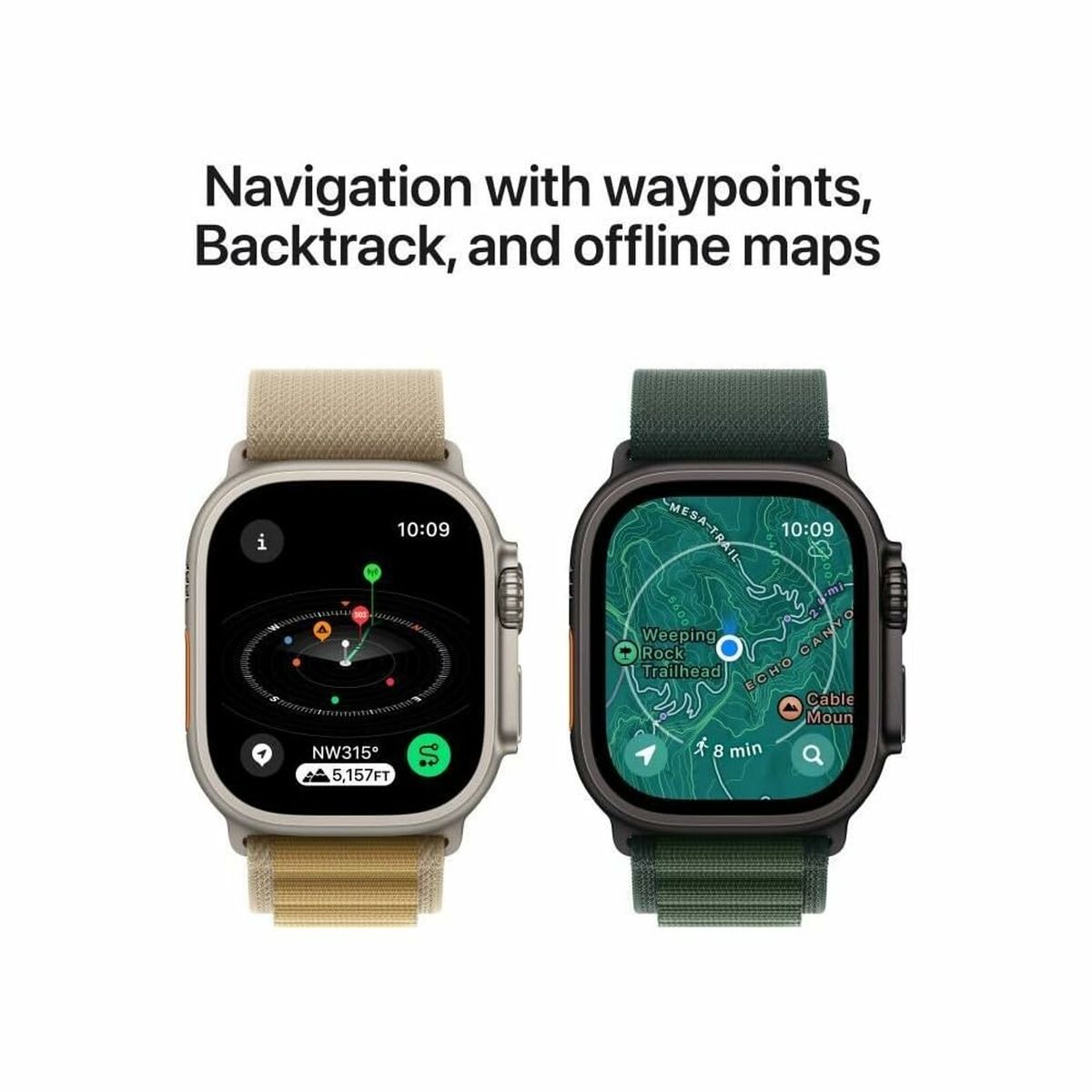 Smartwatch Apple Watch Ultra 2 Black 1,92" 49 mm Titanium