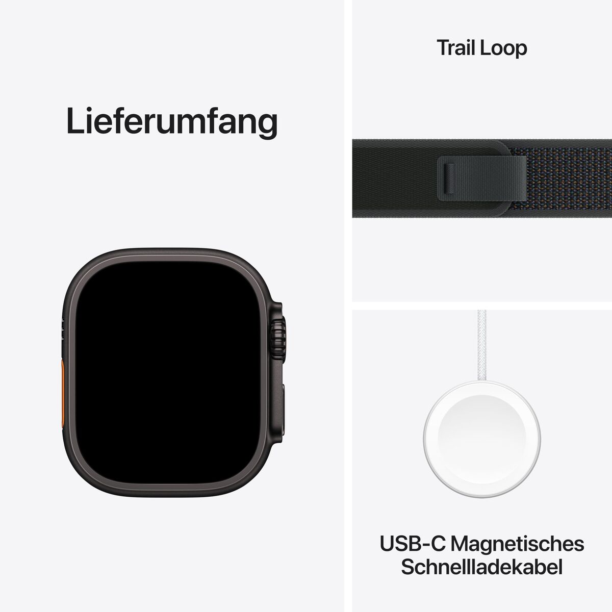 Smartwatch Apple Ultra 2 Black 1,92" 49 mm