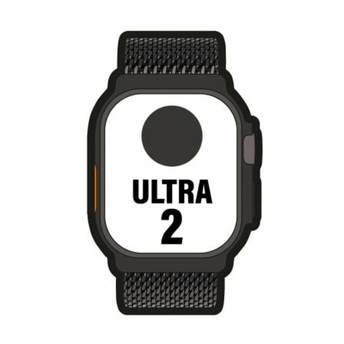 Afbeeldingen van Men's Watch Apple MX5V3TY/A Black 49 mm