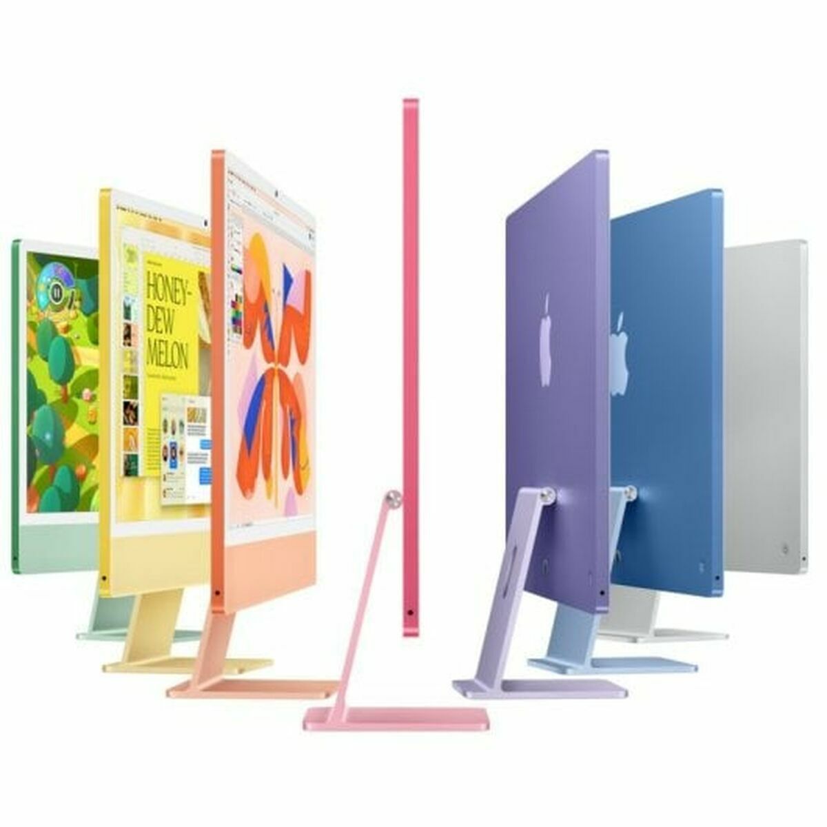 Afbeeldingen van All in One Apple MWV03Y/A 24" 16 GB RAM 512 GB SSD M4