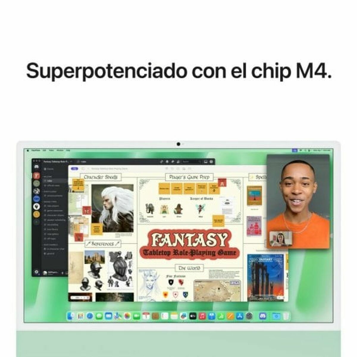 Afbeeldingen van All in One Apple MWV03Y/A 24" 16 GB RAM 512 GB SSD M4