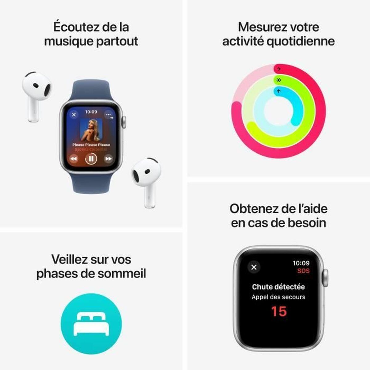 Afbeeldingen van Smartwatch Apple Watch SE Black 44 mm