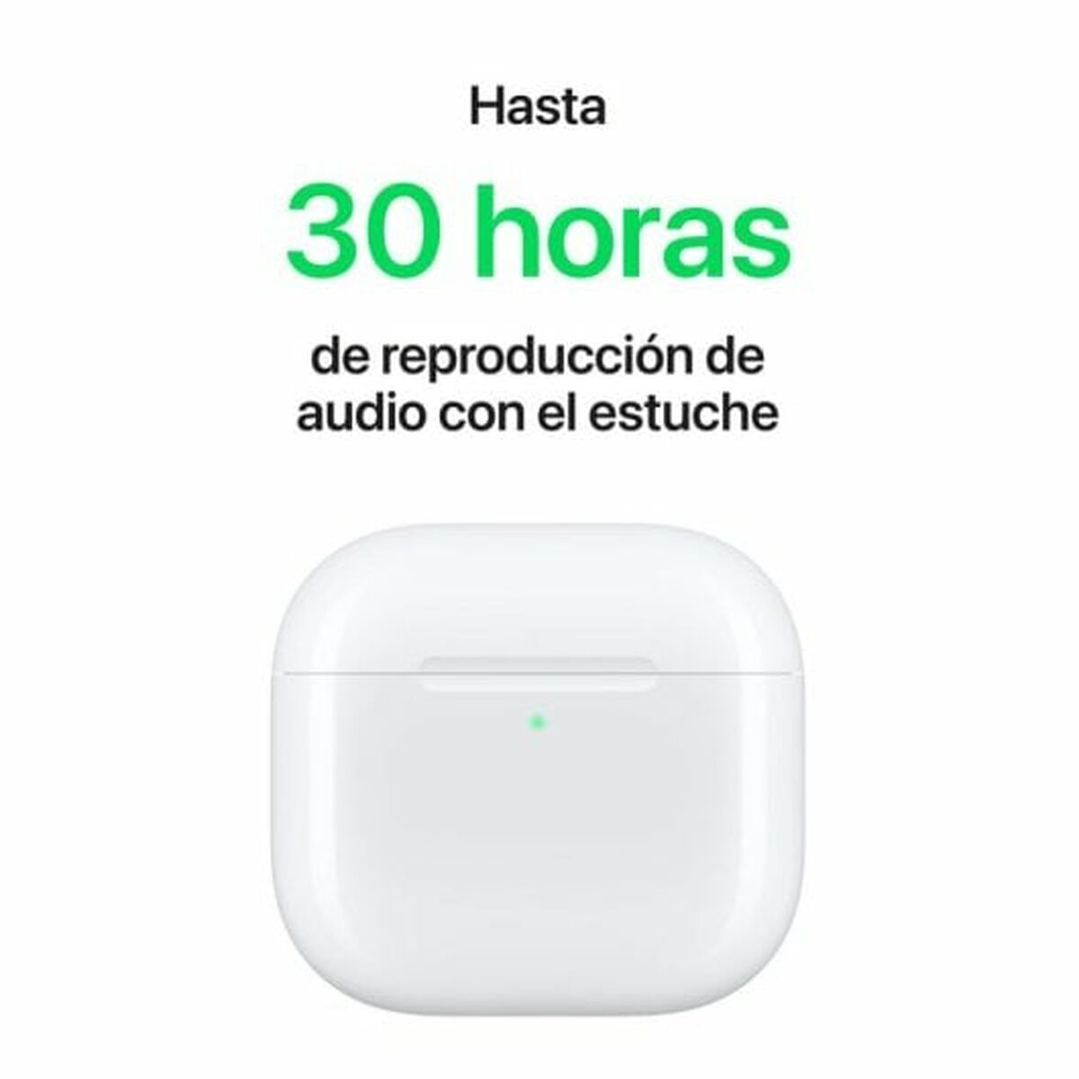 Afbeeldingen van In-ear Bluetooth Headphones Apple AirPods 4 White