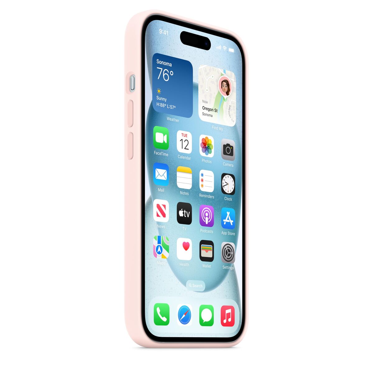 Mobile cover Apple MXPH3ZM/A Pink Light Pink