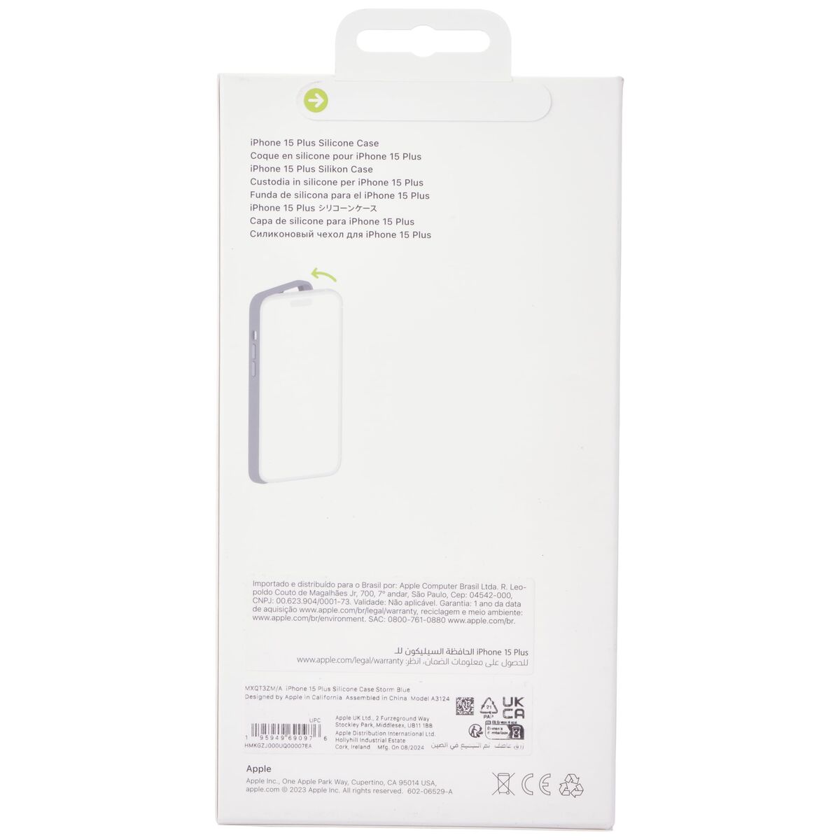 Bild von Mobile cover Apple MXQT3ZM/A Navy Blue