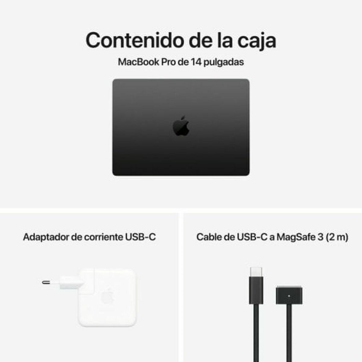 Afbeeldingen van Laptop Apple MW2U3Y/A 14,2" M2 M4 24 GB RAM 512 GB SSD Spanish Qwerty