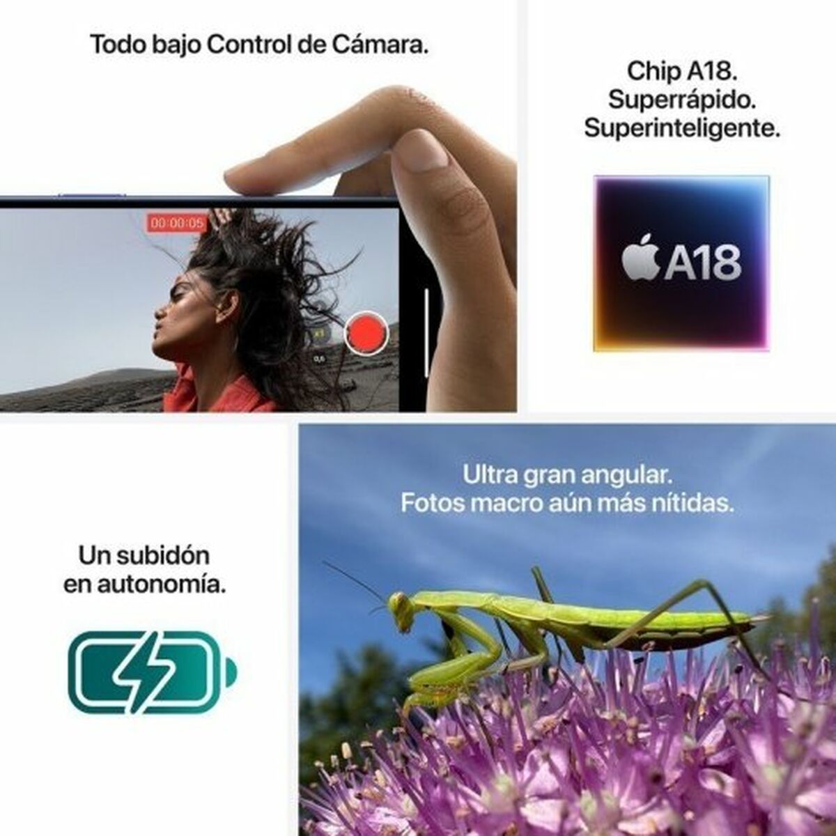 Afbeeldingen van Smartphone Apple MXVV3QL/A Hexa Core 8 GB RAM 128 GB White 6,7"