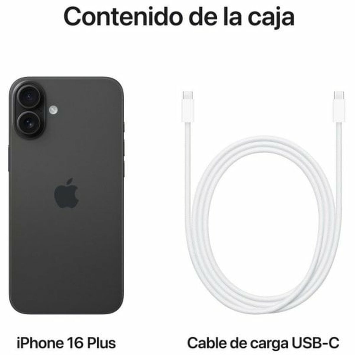 Smartphone Apple iPhone 16 Plus 6,7" 512 GB Black
