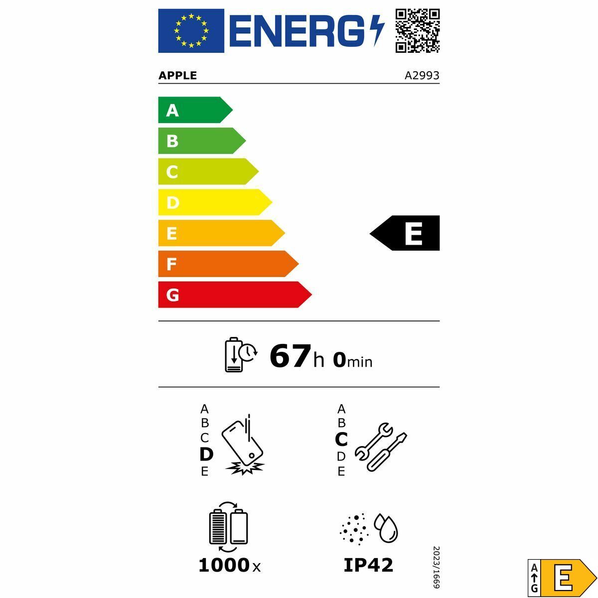 Image de Tablette Apple iPad mini 7 8,3" Hexa Core 8 GB RAM 512 GB Bleu