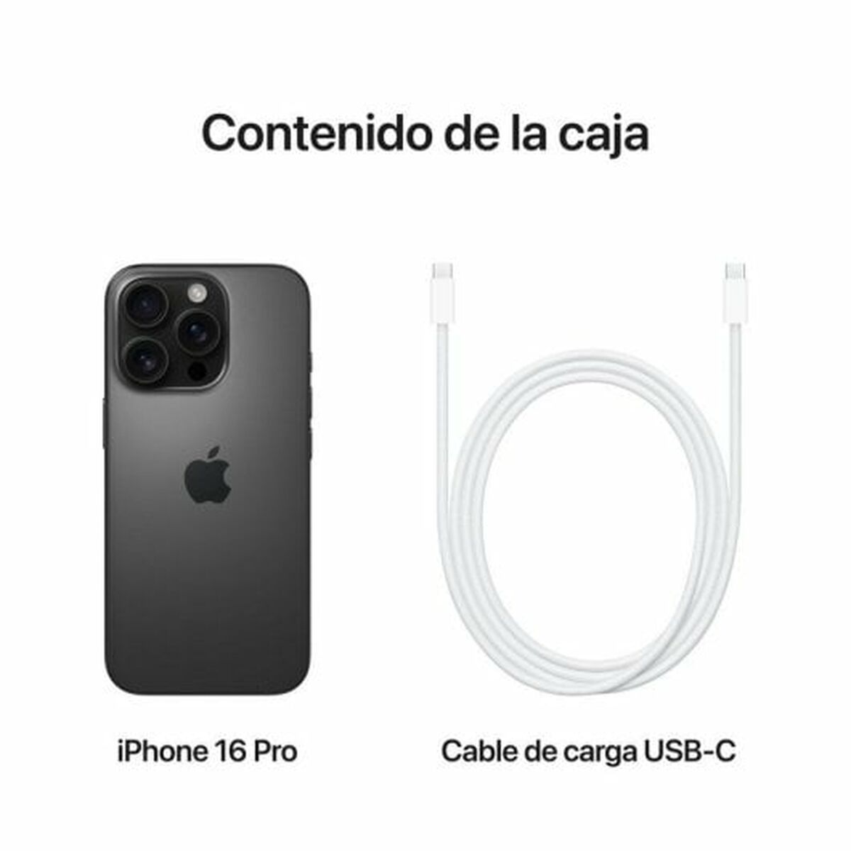 Smartphone Apple iPhone 16 Pro 6,3" Hexa Core 8 GB RAM 1 TB Black