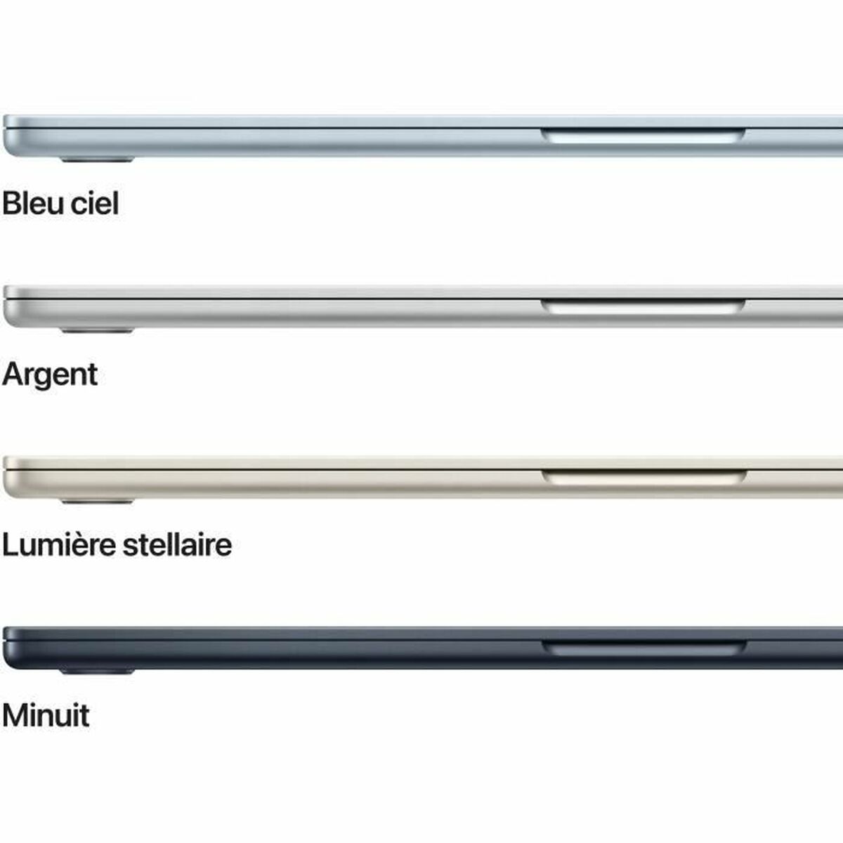 Afbeeldingen van Laptop Apple MacBook Air M4 15,3" M4 16 GB RAM 256 GB SSD