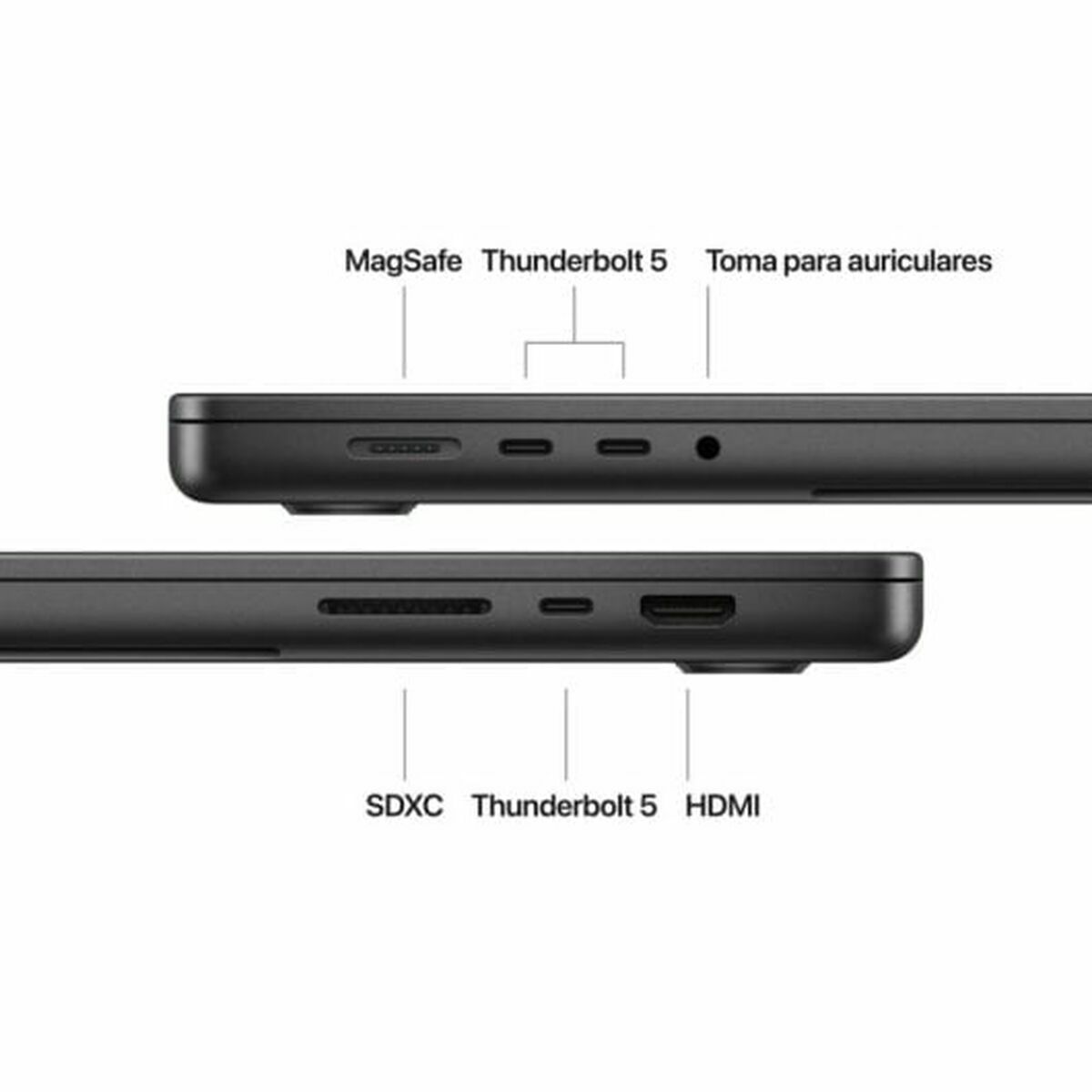 Afbeeldingen van Laptop Apple MX303Y/A 16,2" M2 36 GB RAM 1 TB SSD