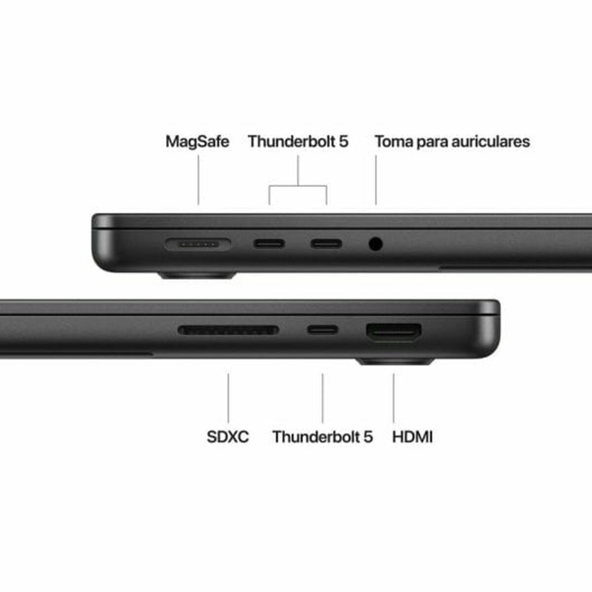 Afbeeldingen van Laptop Apple MX2J3Y/A 14,2" M2 24 GB RAM 1 TB SSD