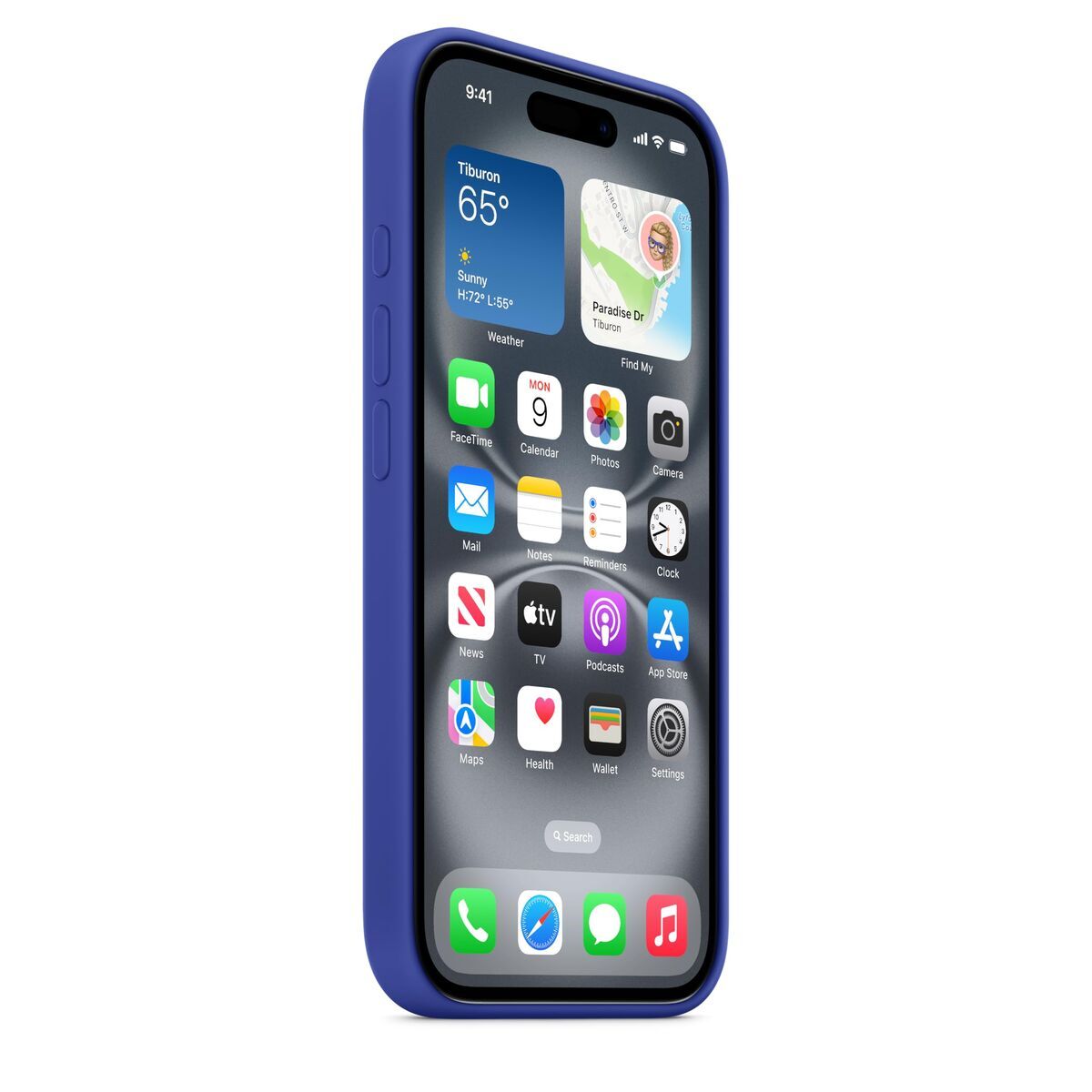 Mobile cover Apple iPhone 16 Blue