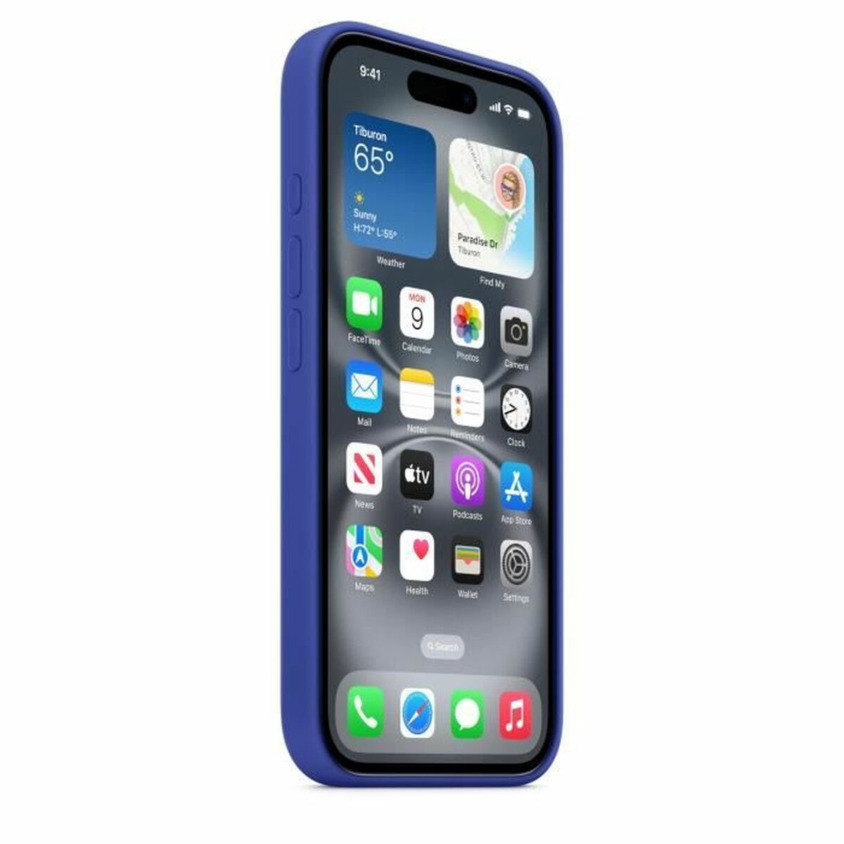 Afbeeldingen van Mobile cover Apple iPhone 16 Blue Apple iPhone 16