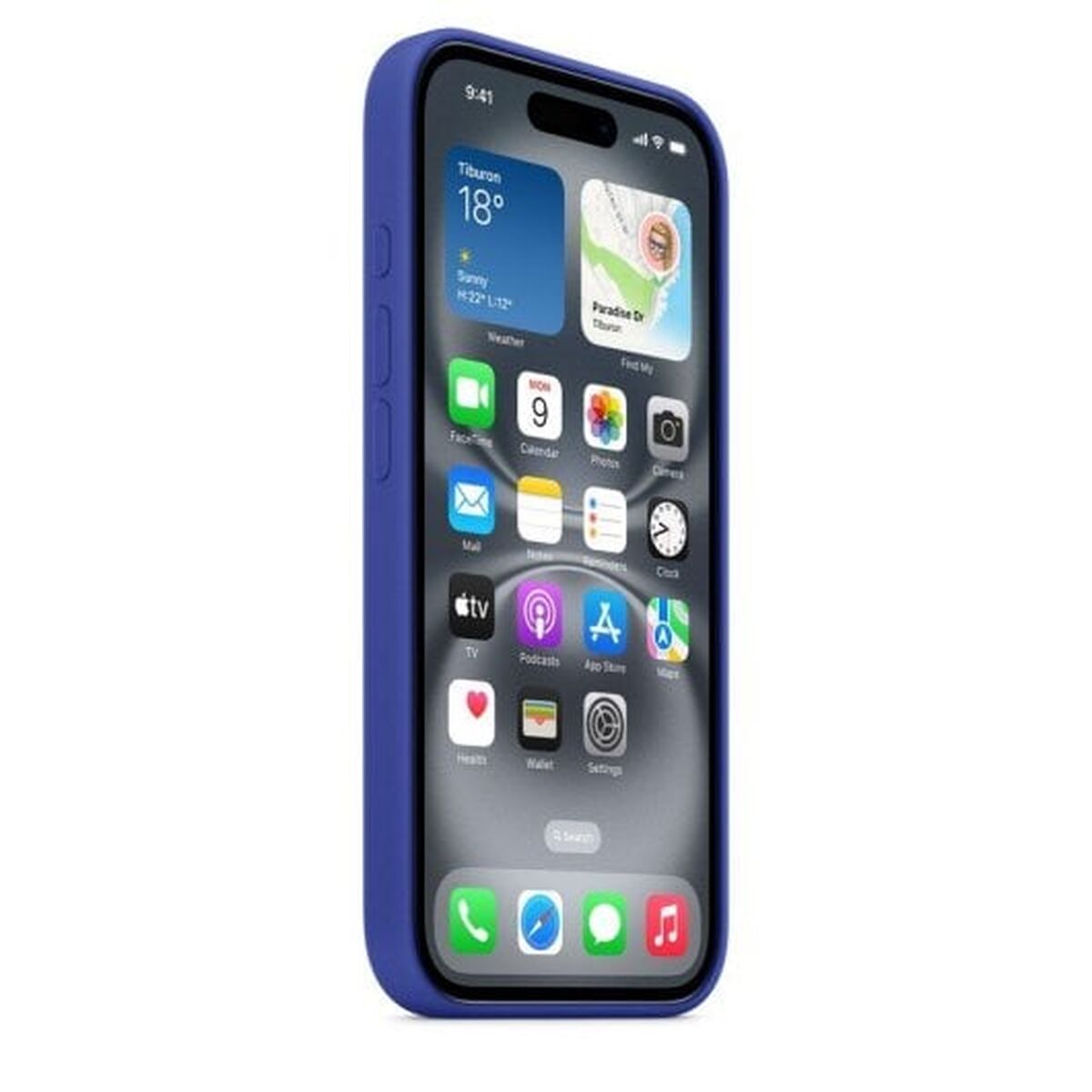Mobile cover Apple iPhone 16 Blue