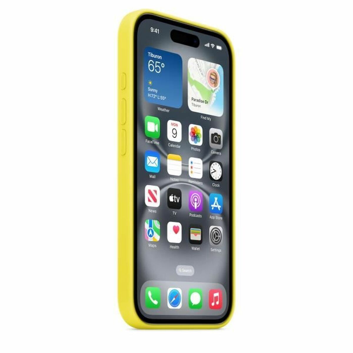 Bild von Mobile cover Apple Star Fruit Yellow