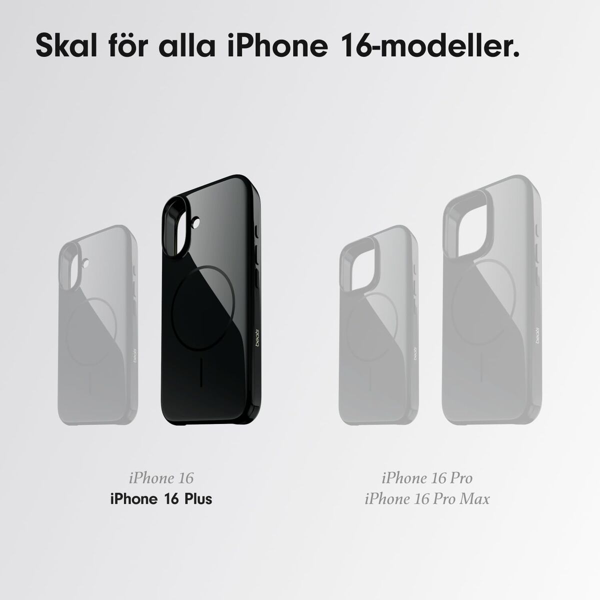 Bild von Mobile cover Apple IPHONE 16 PLUS Black