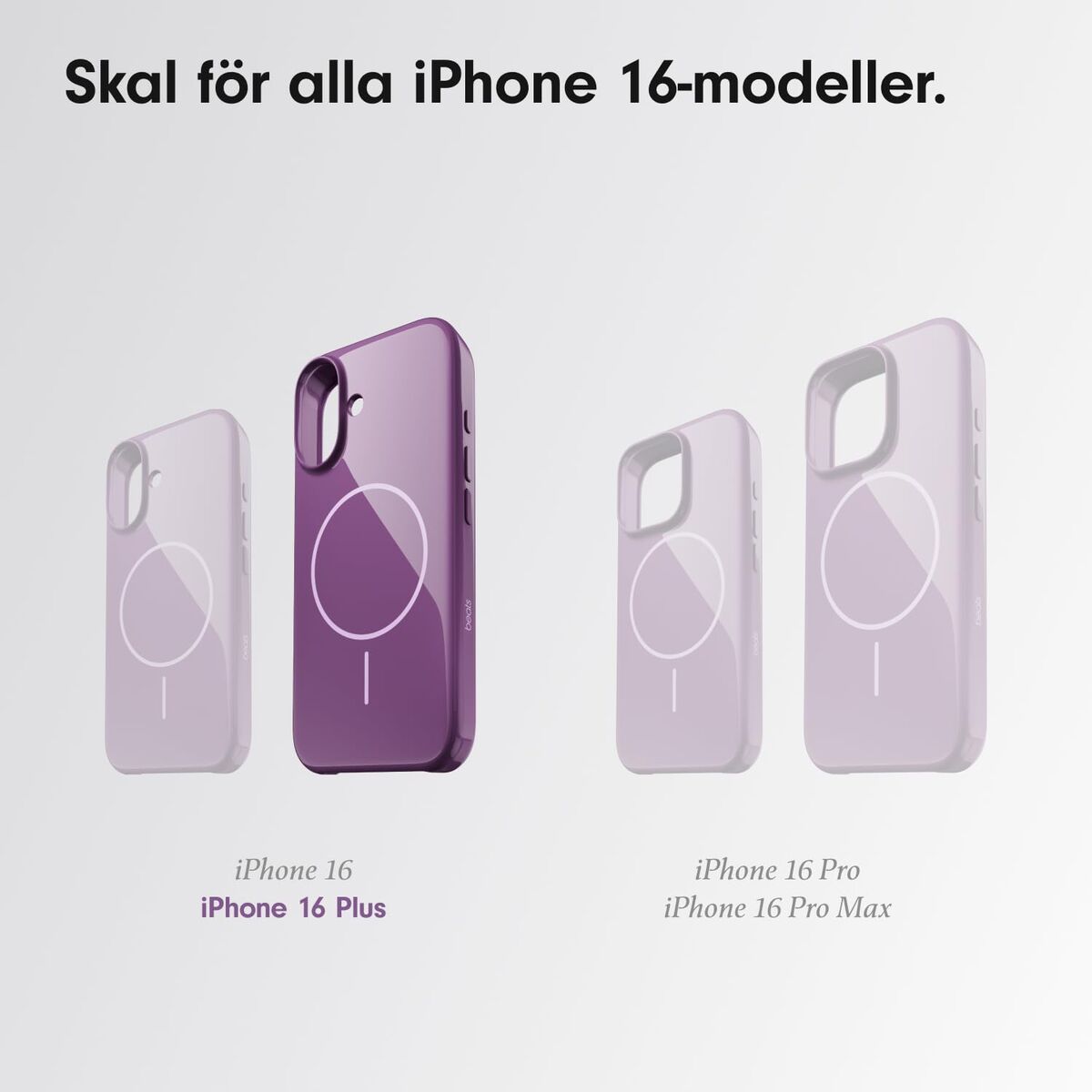 Bild von Mobile cover Apple IPHONE 16 PLUS Purple Polycarbonate