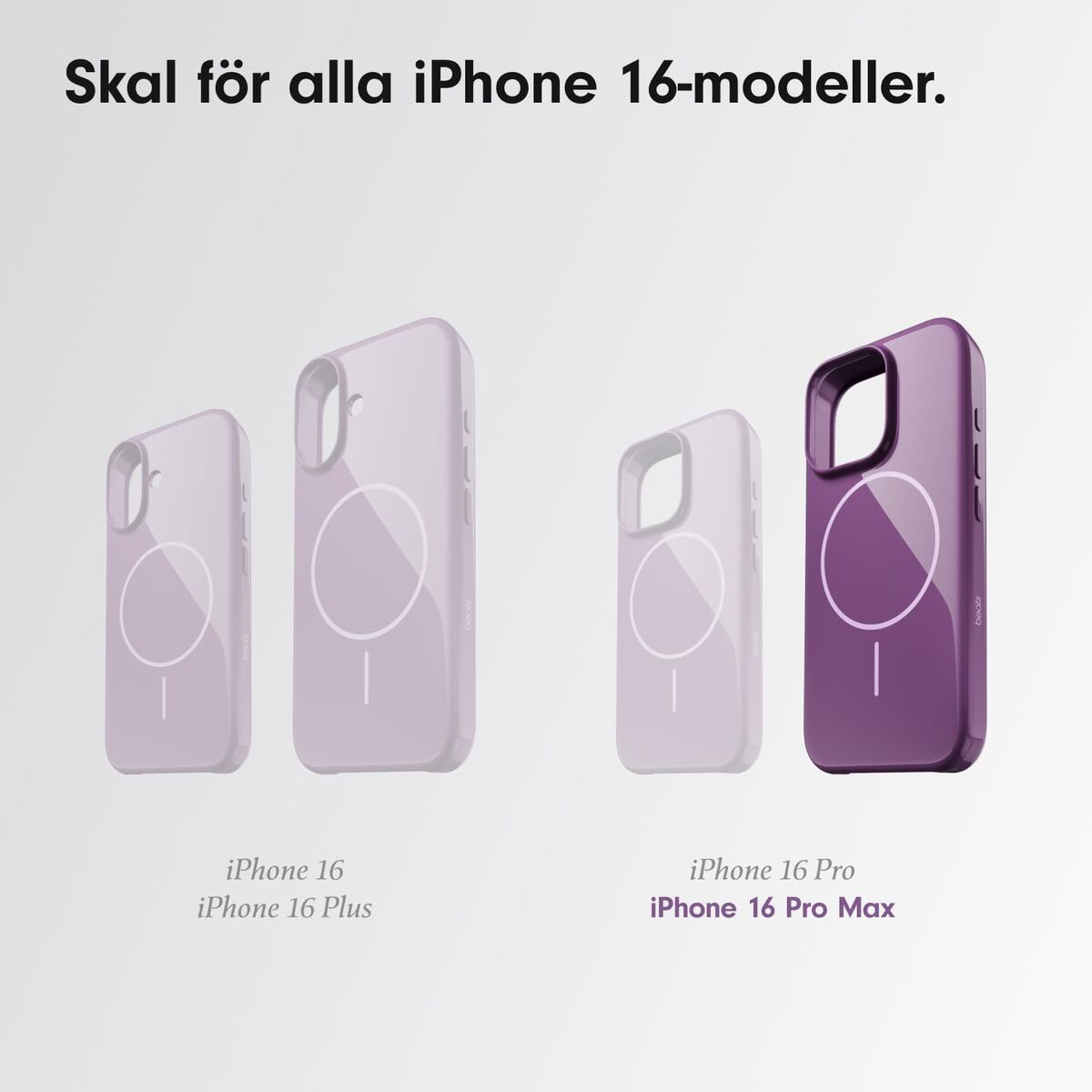 Bild von Mobile cover Apple IPHONE 16 PRO MAX Purple