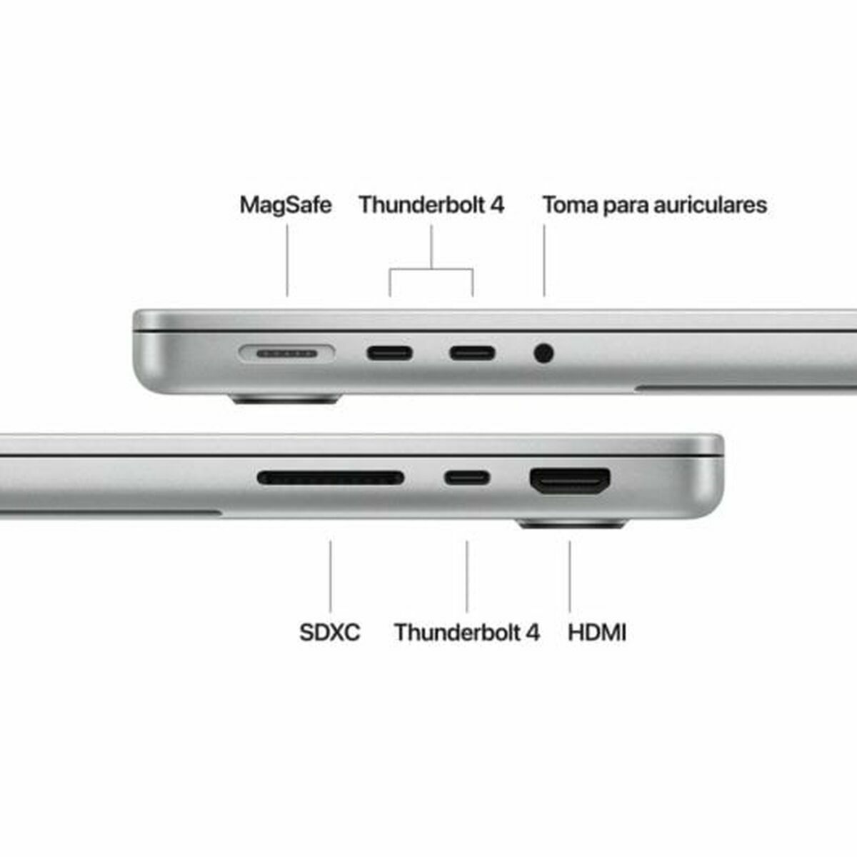 Afbeeldingen van Laptop Apple MCX14Y/A 14,2" M2 M4 24 GB RAM 1 TB SSD Spanish Qwerty