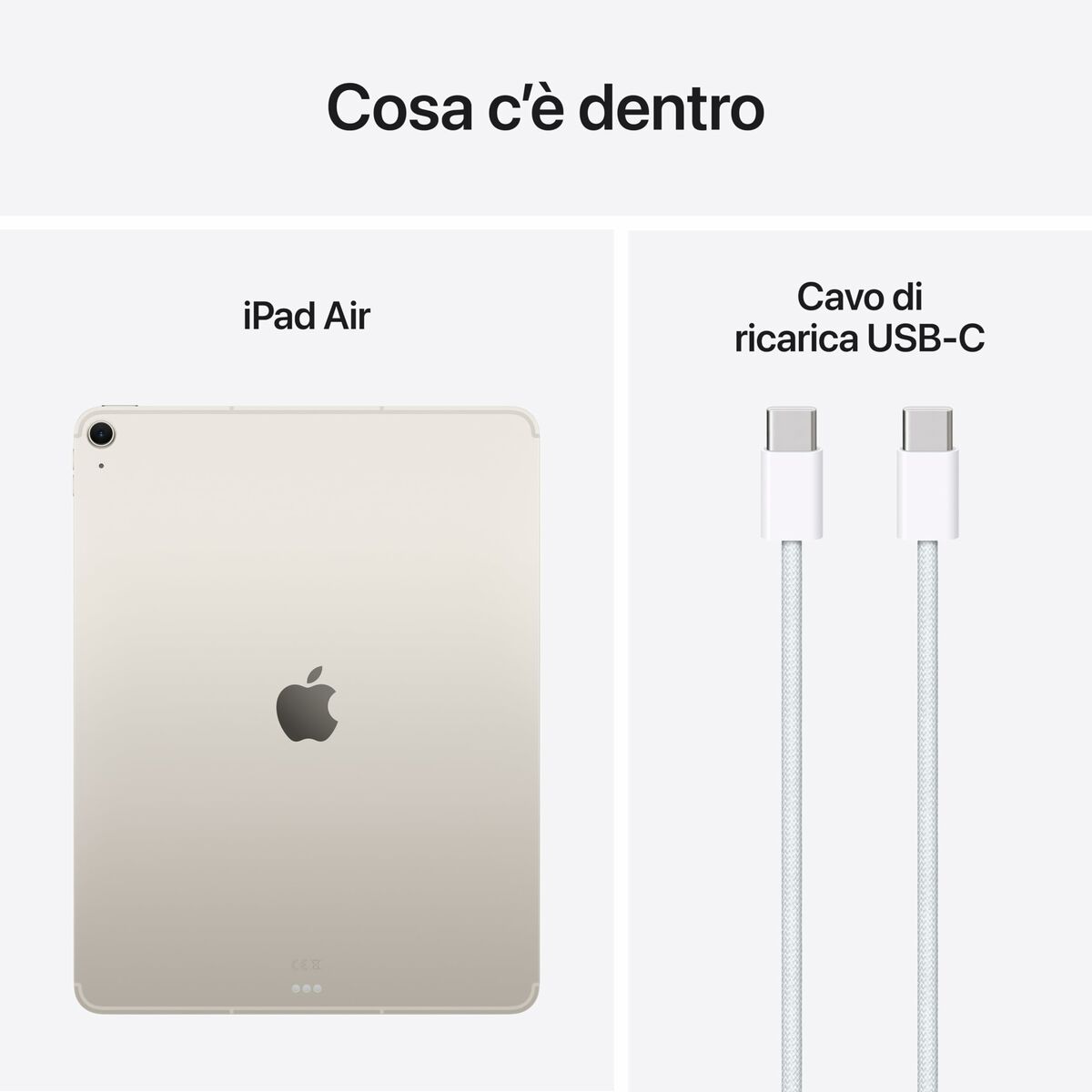 Afbeeldingen van Tablet Apple iPad Air 7th 13" 8 GB RAM White M3 512 GB