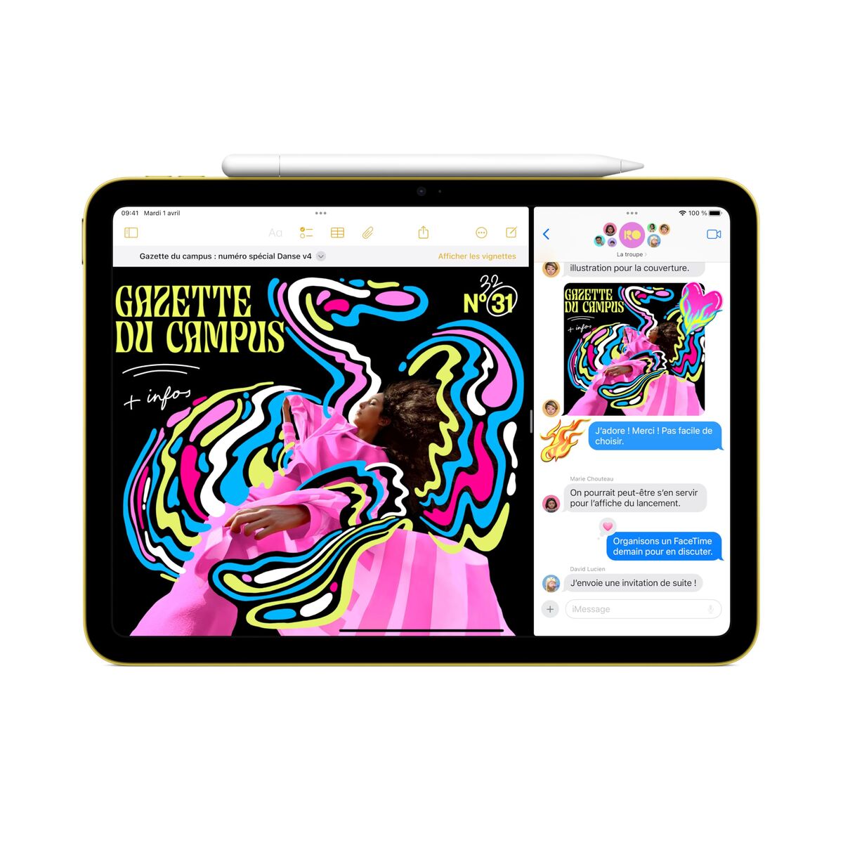 Image de Tablet Apple iPad 2025 11th Blue 11" 128 GB