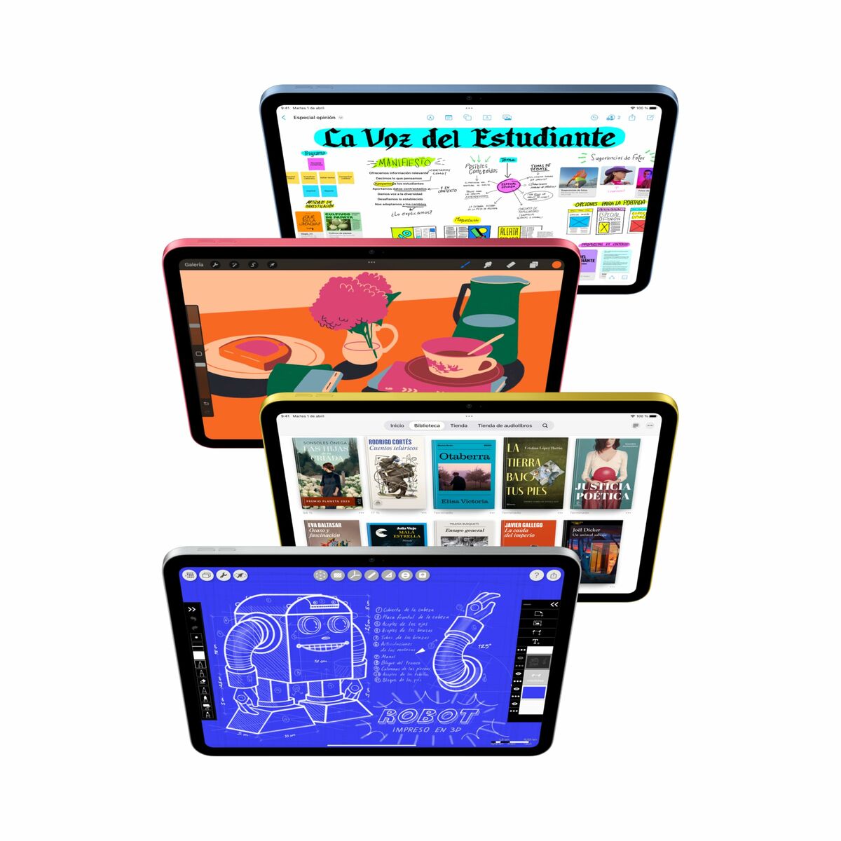 Image de Tablet Apple iPad 11" 256 GB Pink M4