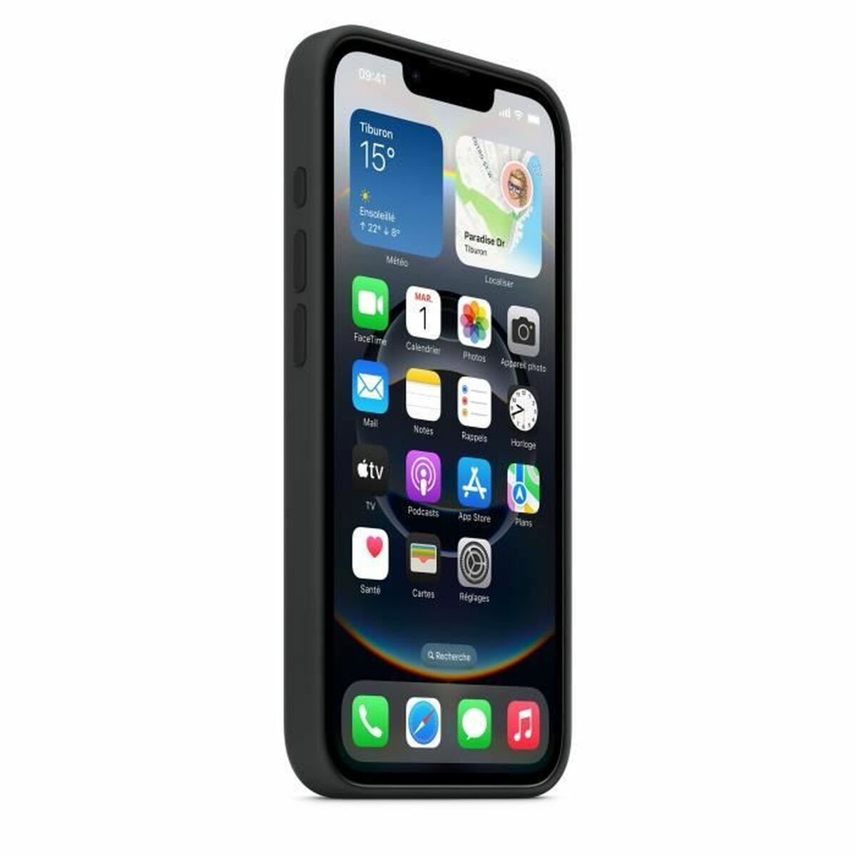 Afbeeldingen van Mobile cover Apple Black Apple