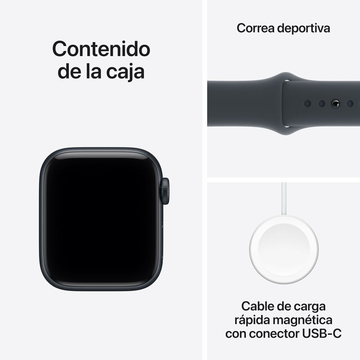 Smartwatch Apple MEHC4QL/A Black 40 mm