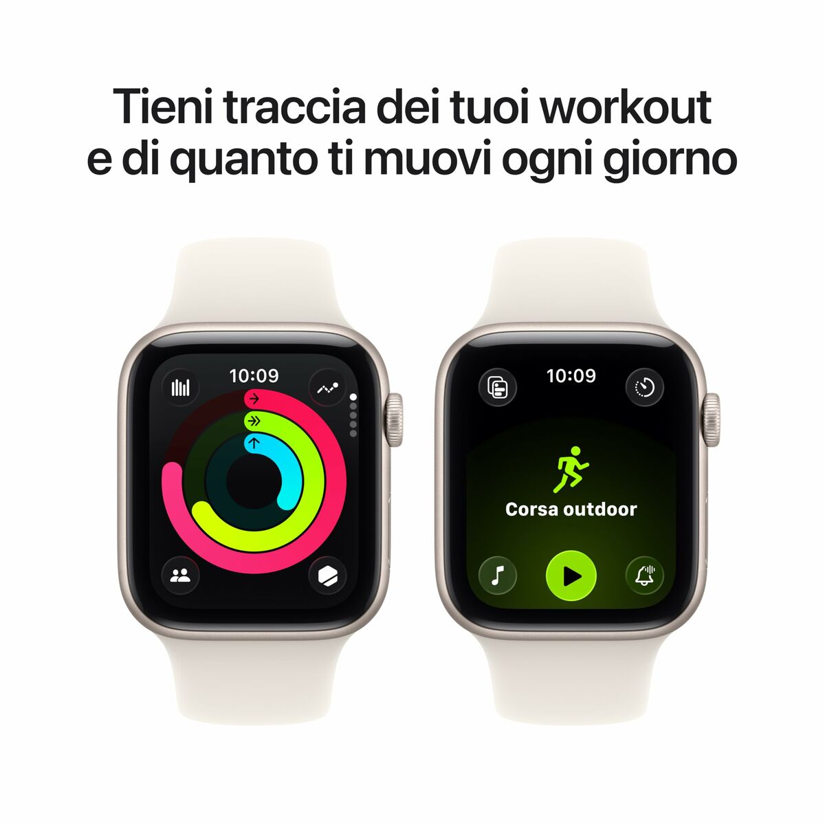 Afbeeldingen van Smartwatch Apple Apple Watch SE3 White 44 mm 1,78" Ø 44 mm