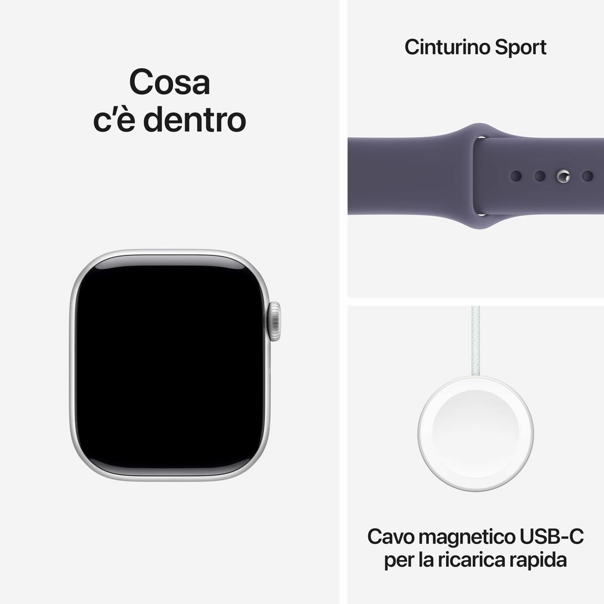 Smartwatch Apple MEU64QL/A Silver 42 mm