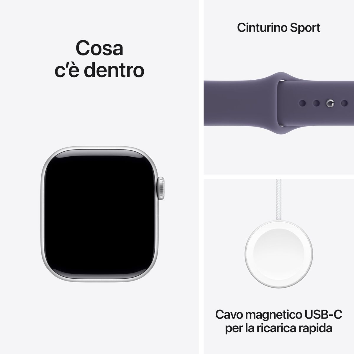 Smartwatch Apple MEU74QL/A Silver 42 mm 1,78" Ø 42 mm Ø 42,5 mm