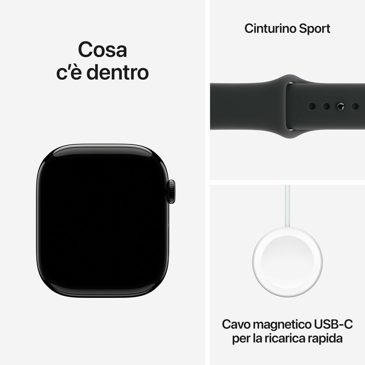 Smartwatch Apple MEUW4QL/A Black 46 mm