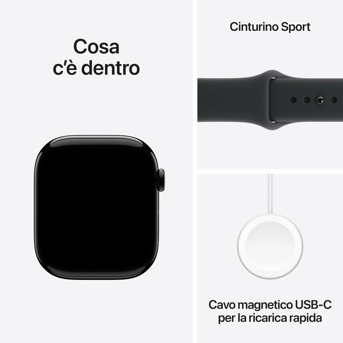 Smartwatch Apple MEUX4QL/A Black 46 mm