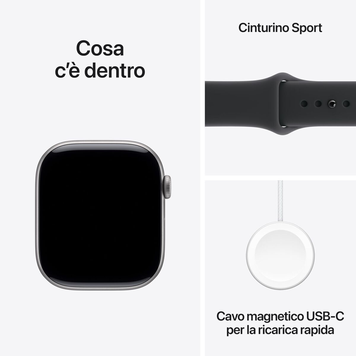 Smartwatch Apple MEV44QL/A Grey 46 mm
