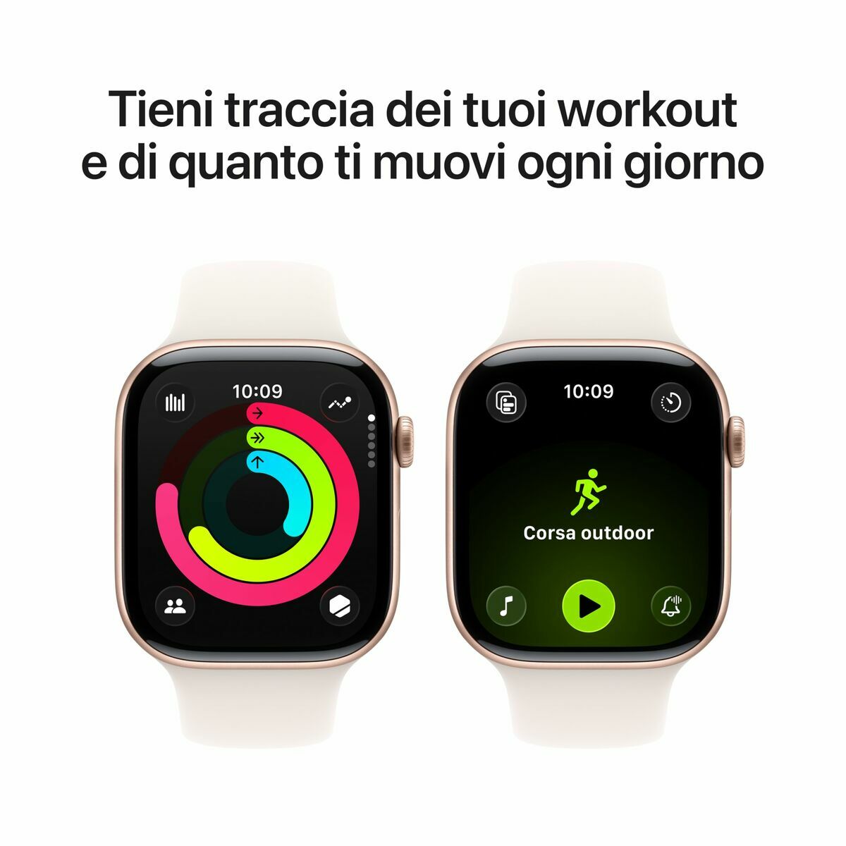 Afbeeldingen van Smartwatch Apple MEV64QL/A Pink 46 mm