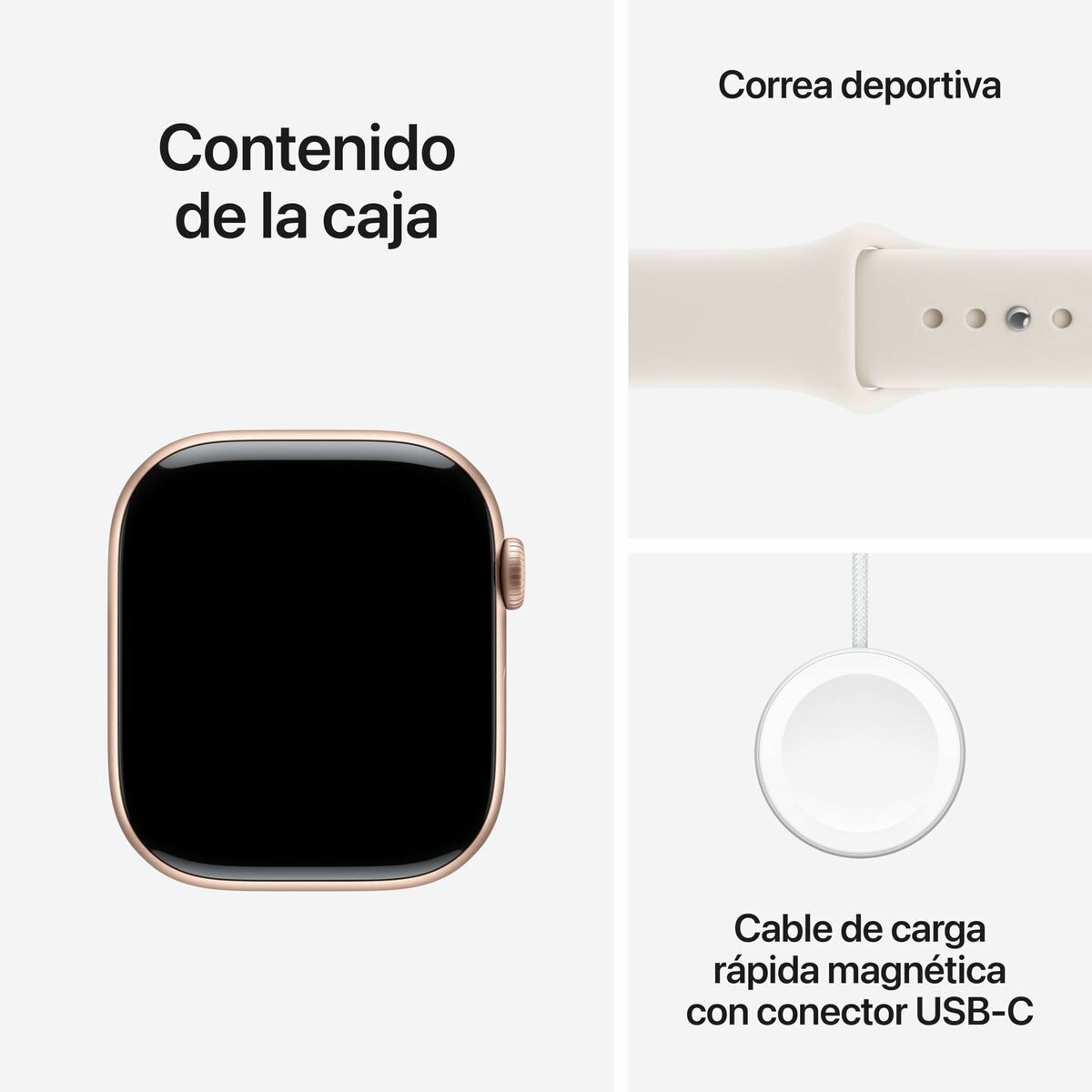 Afbeeldingen van Smartwatch Apple MEV74QL/A Pink 46 mm