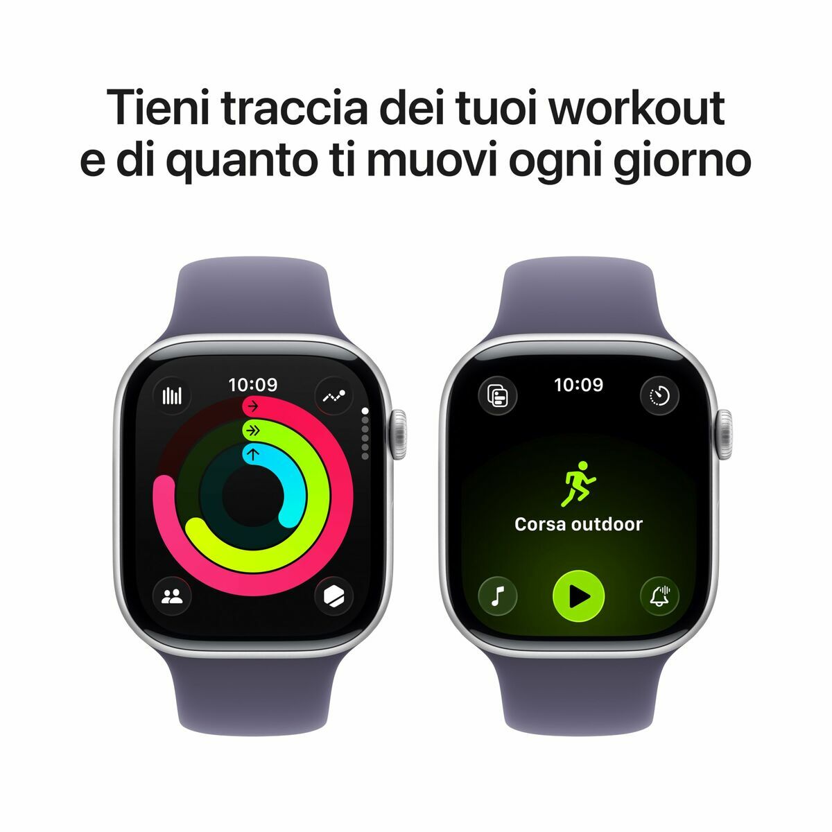 Immagine di Smartwatch Apple MEVA4QL/A Silver 46 mm