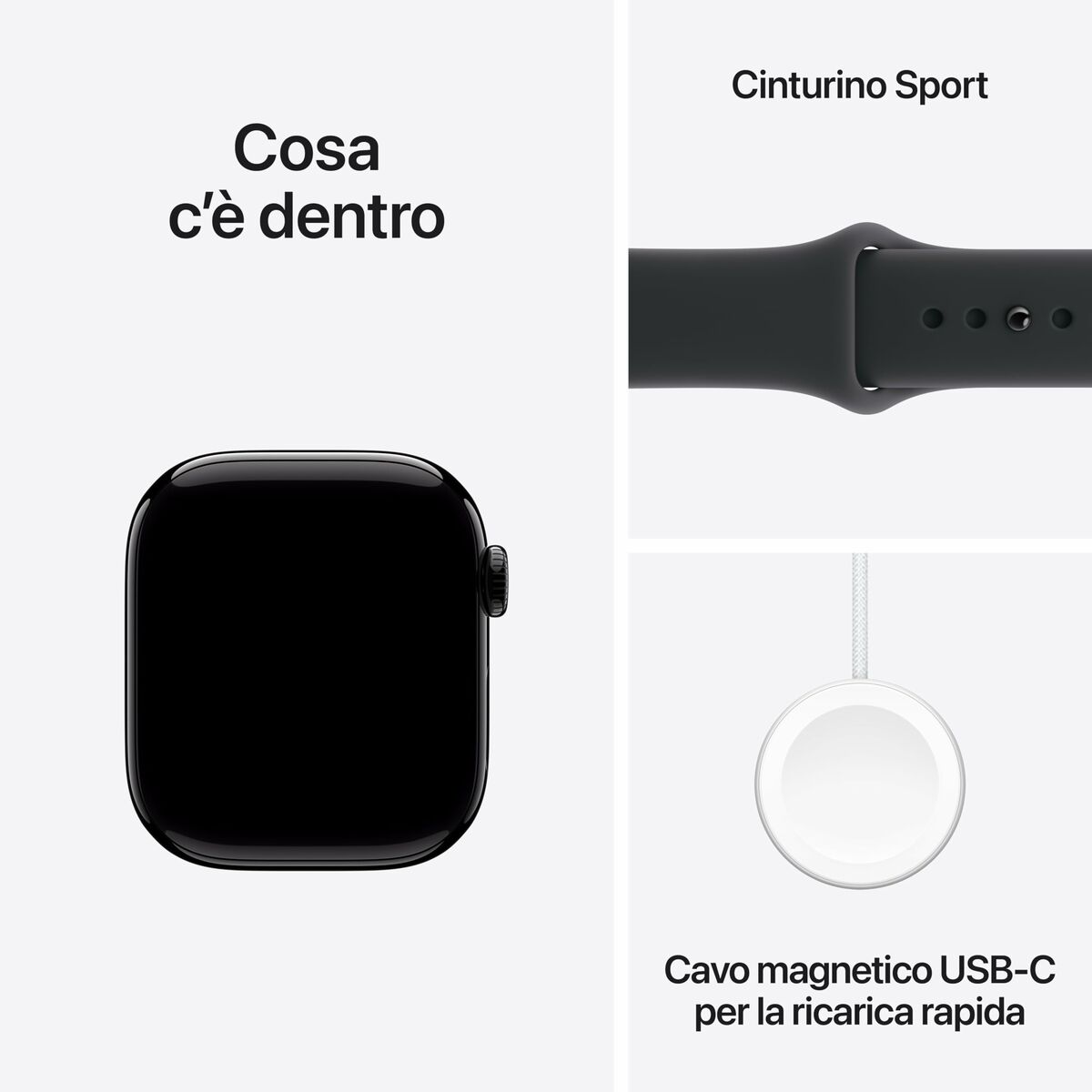 Afbeeldingen van Smartwatch Apple MF834QL/A Black 42 mm