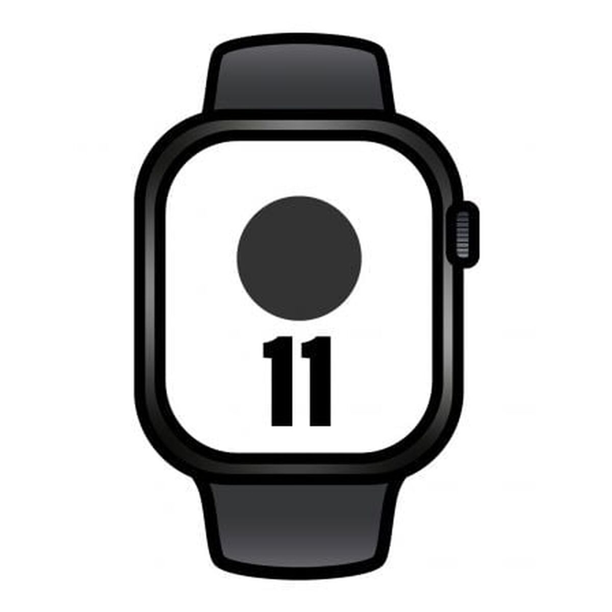 Bild von Smartwatch Apple MF8T4QL/A Schwarz Titan