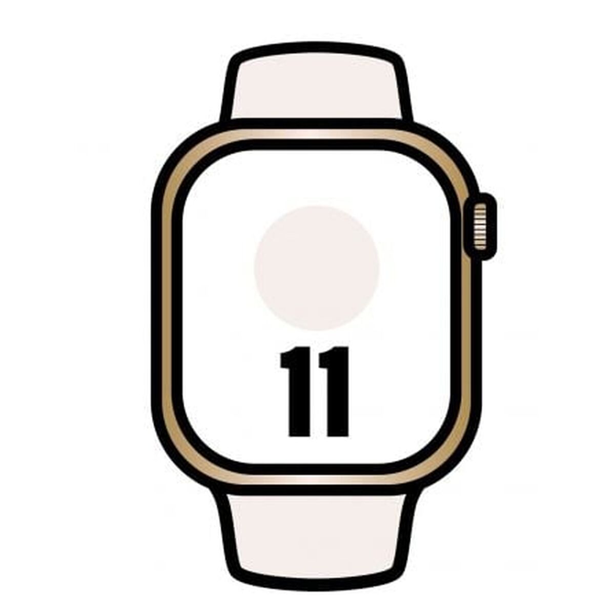 Bild von Smartwatch Apple MF8W4QL/A Rosa Titan