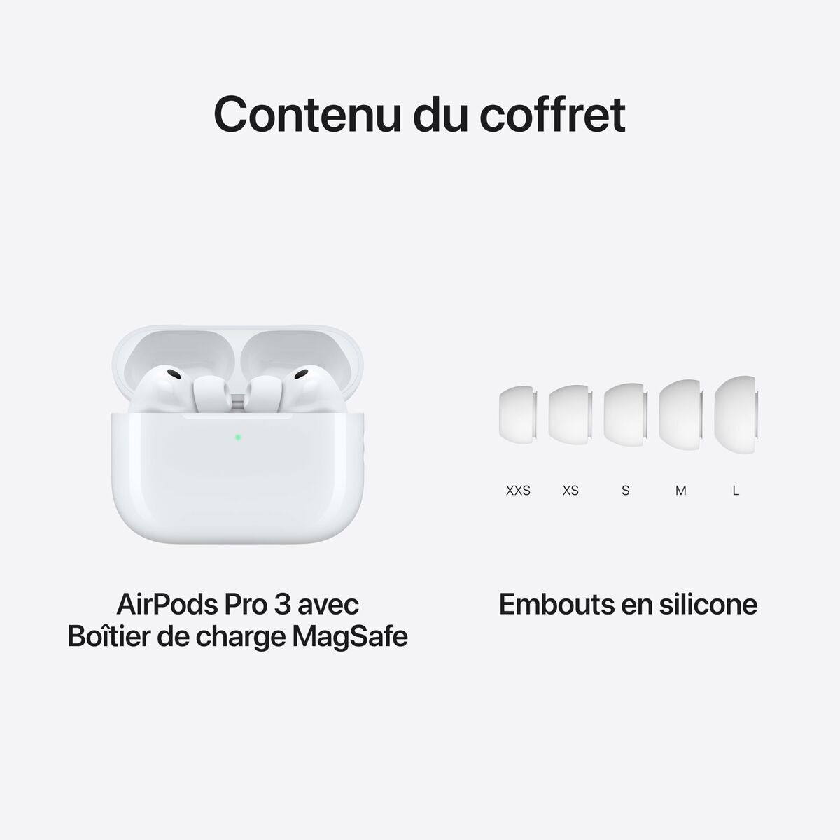 Wireless Earphones with Charging Case Apple Airpods Pro 3 MFHP4ZM/A White