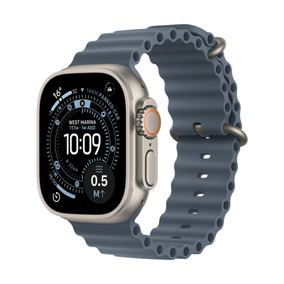 Bild von Smartwatch Apple MEWH4QL/A Blau 49 mm
