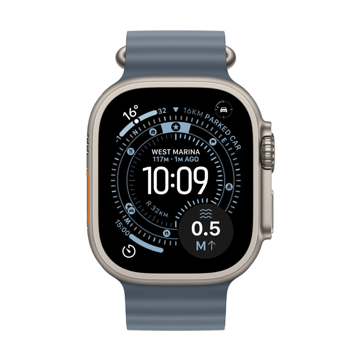 Bild von Smartwatch Apple MEWH4QL/A Blau 49 mm