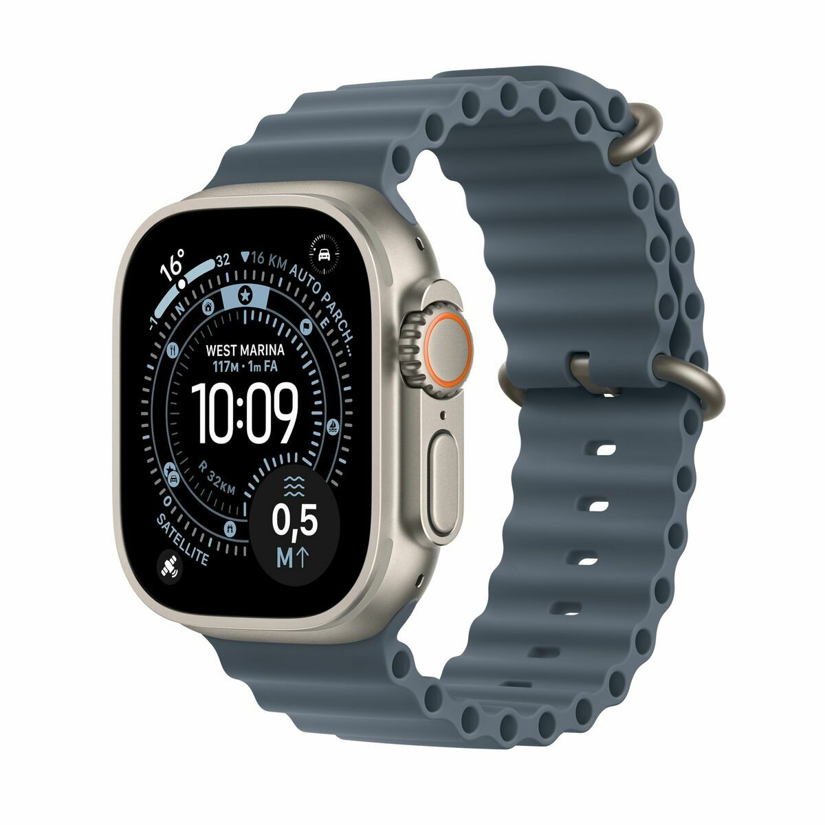 Afbeeldingen van Smartwatch Apple MEWH4QL/A Titanium 49 mm