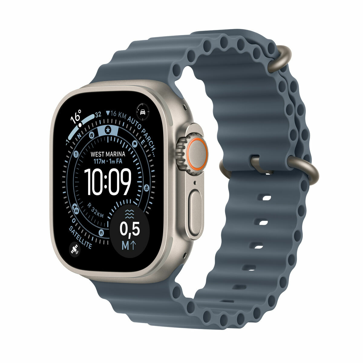 Afbeeldingen van Smartwatch Apple MEWH4QL/A Titanium 49 mm