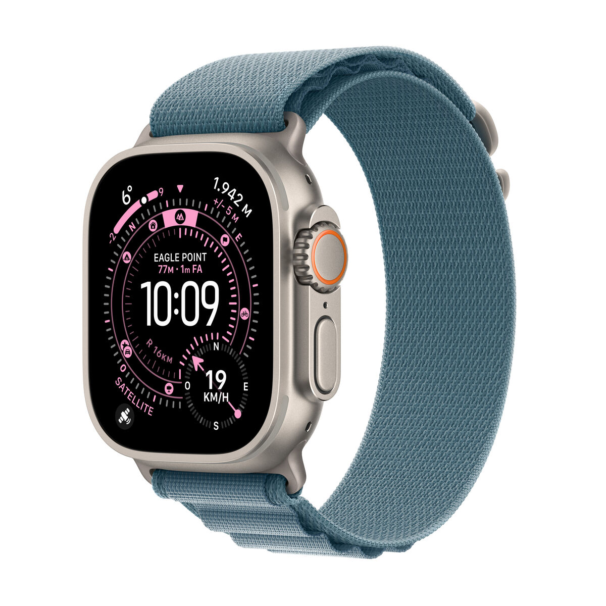 Image de Smartwatch Apple Blue Titanium 49 mm