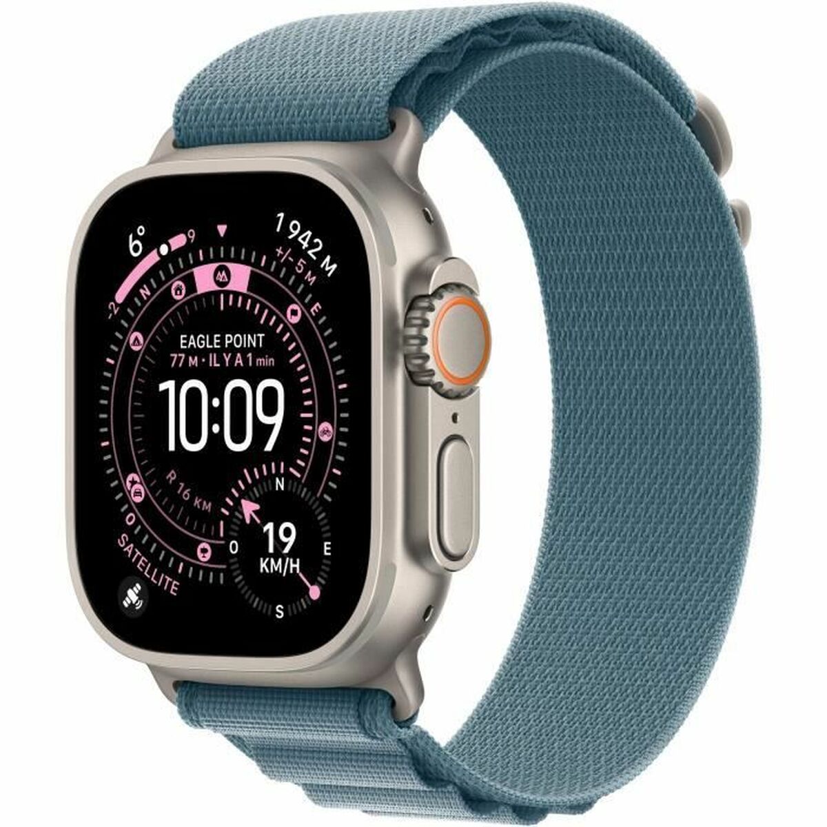 Image de Smartwatch Apple Blue Titanium 49 mm
