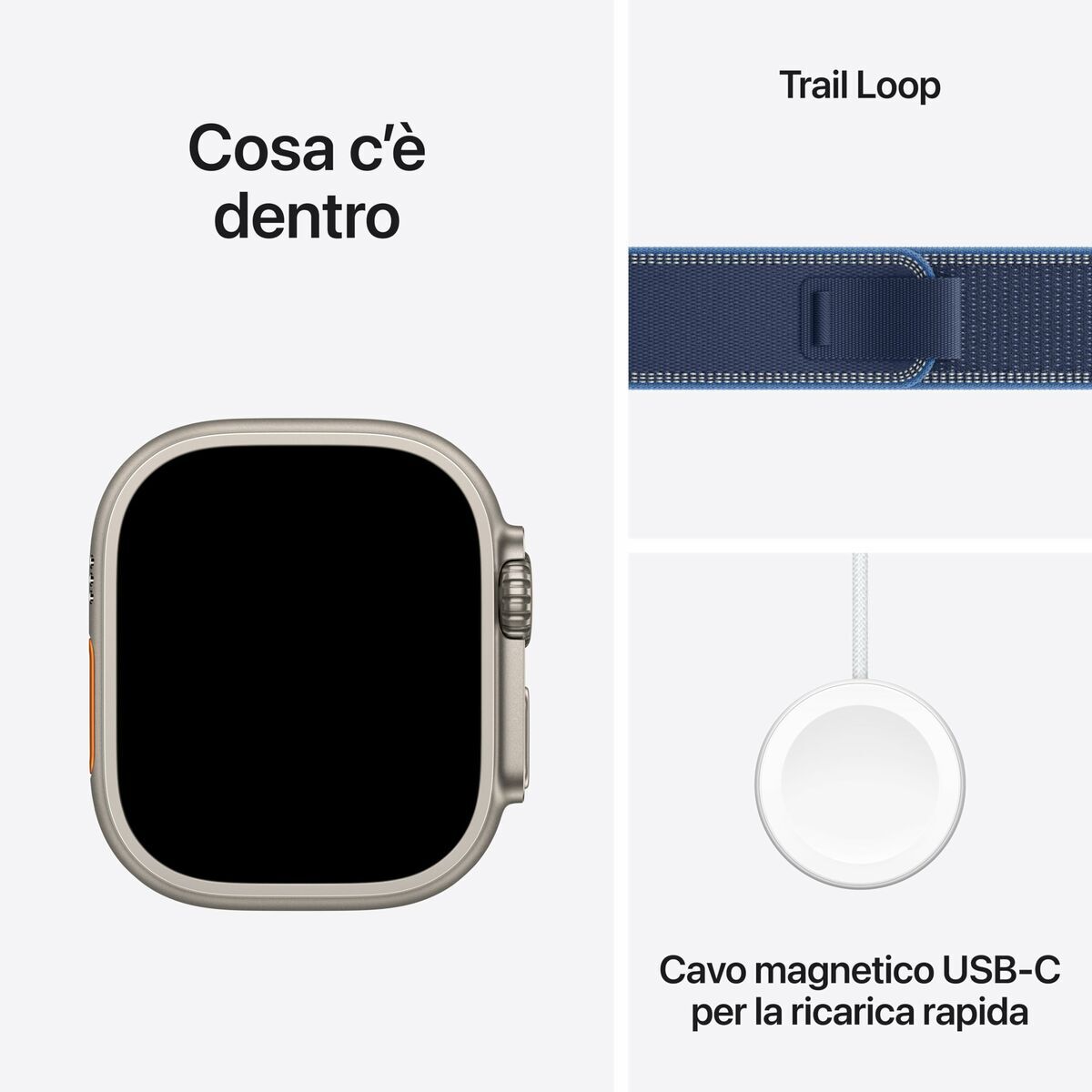 Smartwatch Apple MEWU4QL/A Titanium 49 mm